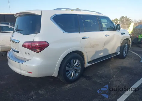 2016 Infiniti Qx80 from USA, damaged, VIN JN8AZ2NEXG9122949